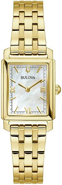 Bulova Quarzuhr 97L177, Armbanduhr, Damenuhr, Edelstahlarmband, analog günstig online kaufen