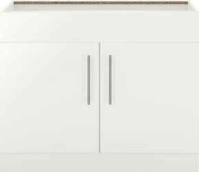 wiho Küchen Spülenschrank "Cali" 100 cm breit, ohne Arbeitsplatte günstig online kaufen