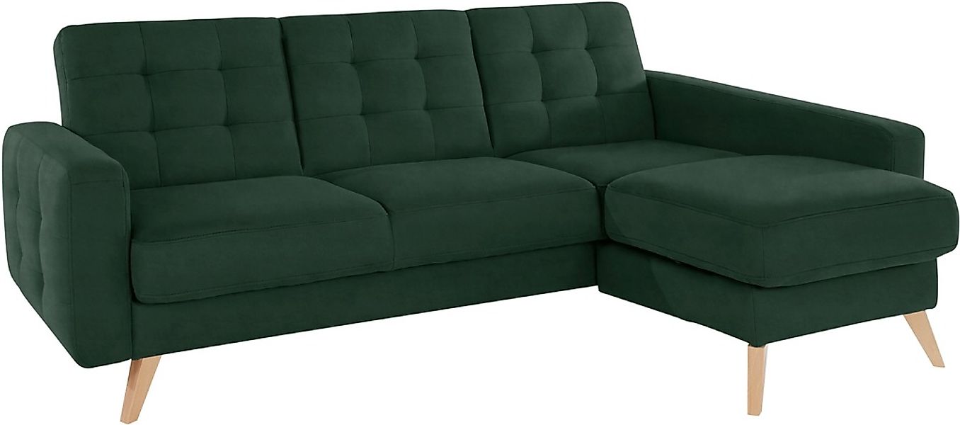 exxpo - sofa fashion Ecksofa »Nappa, kompakt und komfortabel, bequem, zeitl günstig online kaufen