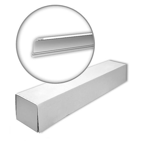 PROFHOME 650244-Box Eckleisten 1 Karton Set mit 10 Deckenleisten Weiß günstig online kaufen