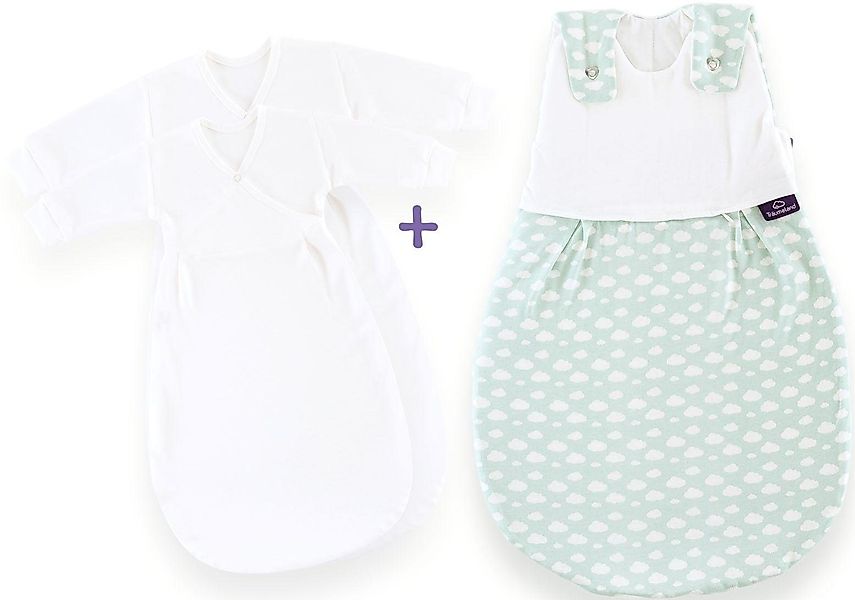 Träumeland Babyschlafsack Set Wolke mint (Packung, günstig online kaufen