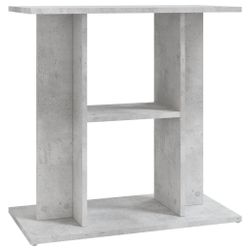 vidaXL Aquariumunterschrank Aquariumständer Betongrau 60 x günstig online kaufen