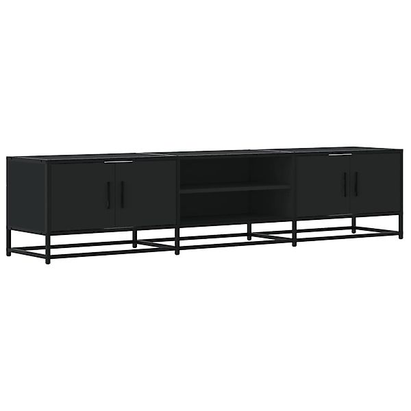 vidaXL TV-Schrank Schwarz 180x35x41 cm Holzwerkstoff 3300775 günstig online kaufen