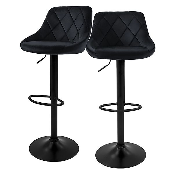 ML-DESIGN Barhocker Gepolsterter Barstuhl mit Rückenlehne und Fußstütze, 36 günstig online kaufen