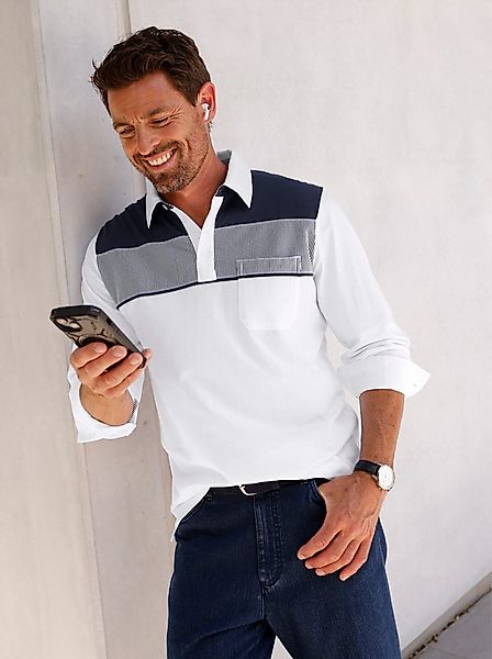 Witt T-Shirt Langarm-Poloshirt . günstig online kaufen