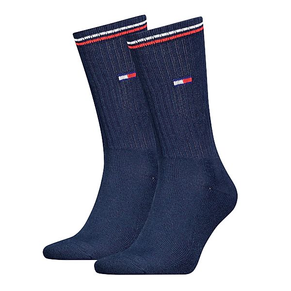 Tommy Hilfiger Socken "TH UNI TJ SOCK 2P ICONIC", (2 Paar), Verstärkte Fers günstig online kaufen