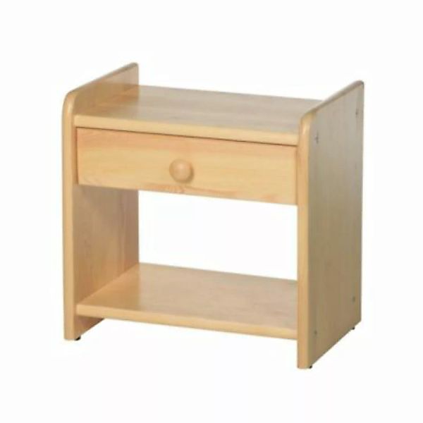 Nachttisch aus Holz Bettgestell holzfarben  Erwachsene günstig online kaufen