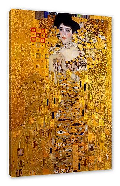 Pixxprint Leinwandbild Gustav Klimt - Adele Bloch-Bauer I, Gustav Klimt - A günstig online kaufen