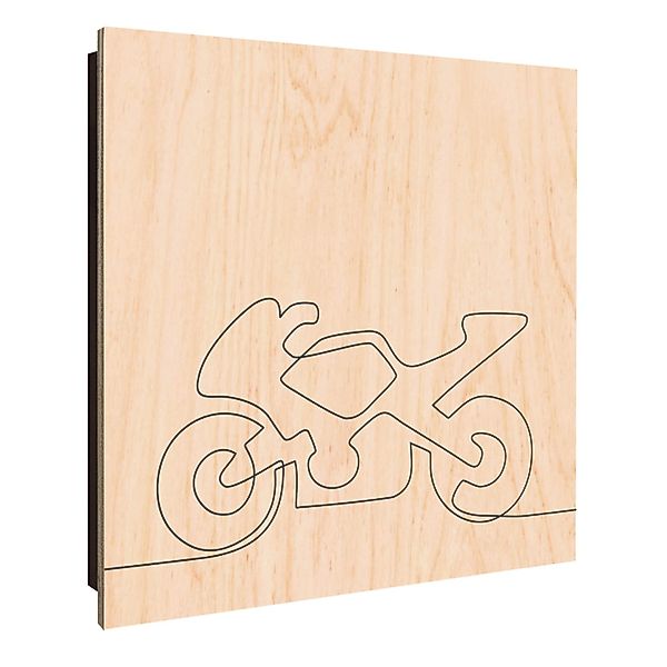 Banjado Schlüsselkasten Holz 30x30cm Schwarz Scharnier Rechts 50 Haken Desi günstig online kaufen