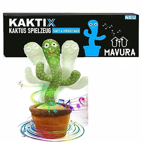 MAVURA Plüschfigur KAKTIX Kaktus Spielzeug Tanzender günstig online kaufen