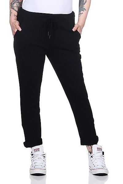 CLEO STYLE Jogginghose Damen Jogginghose 94 Schwarz günstig online kaufen