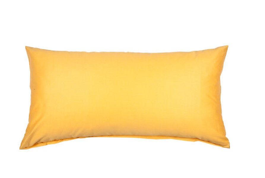 Janine Janine Mako-Satin Bettwäsche Colors 31001 bernstein Größe:  60x40 cm günstig online kaufen
