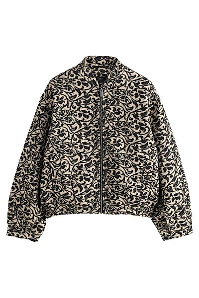 Next Bomberjacke Gemusterter Blouson (1-St) günstig online kaufen