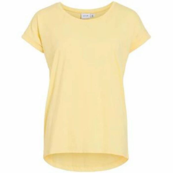 Vila Rundhalsshirt "VIDREAMERS NEW PURE T-SHIRT/SU-NOOS", Basic Damen-T-Shi günstig online kaufen