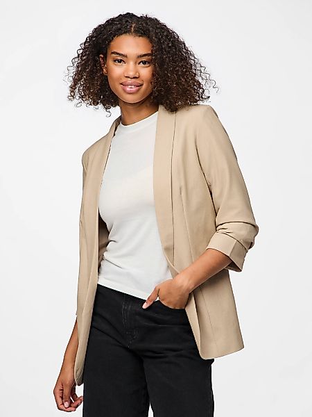 pieces "PCBOSELLA 3/4 BLAZER NOOS" Materialmix, regular fit günstig online kaufen