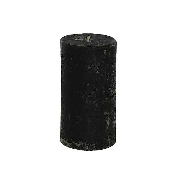 B&S Stumpenkerze Stumpenkerze schwarz 10 x günstig online kaufen