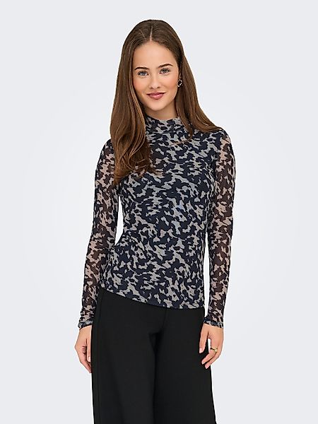 ONLY Langarmshirt "ONLERICA LIFE MESH L/S TOP JRS NOOS" günstig online kaufen