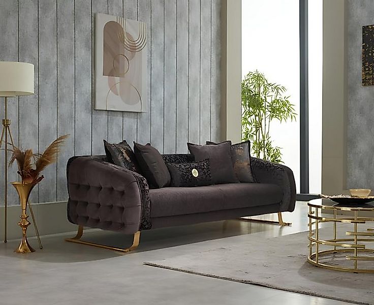 JVmoebel Sofa Sofa Moderne Couch Dreisitzer Sofa 3 Sitz Stoffsofa Polsterso günstig online kaufen