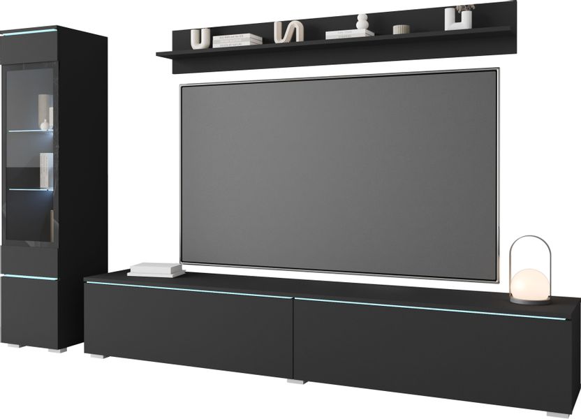 INOSIGN Wohnwand VERA I, Vitrinen Türanschlag günstig online kaufen