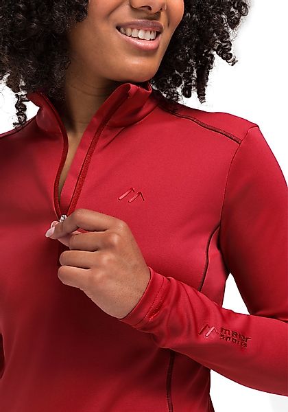 Maier Sports Fleecepullover "Jenna Rec", Damen Midlayer, elastisches und pf günstig online kaufen