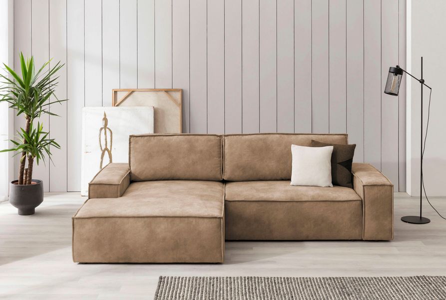 Home affaire Ecksofa SHERWOOD Schlafsofa 267 günstig online kaufen
