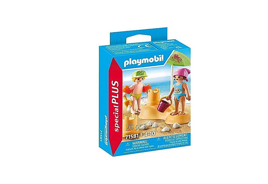 Playmobil® 71581 Kids mit Sandburg Konstruktions-Spielset günstig online kaufen
