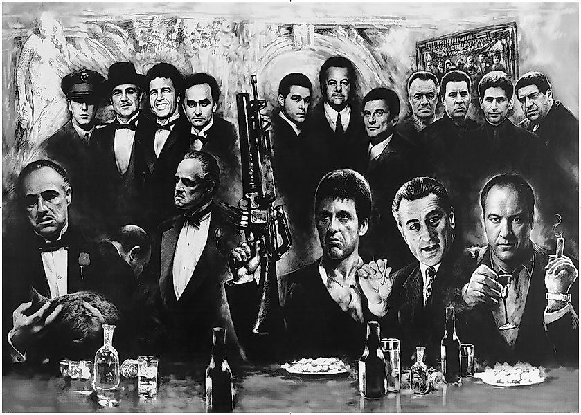 Close Up Poster Make way for the Bad Guys XXL Poster 137 x 97,5 cm günstig online kaufen