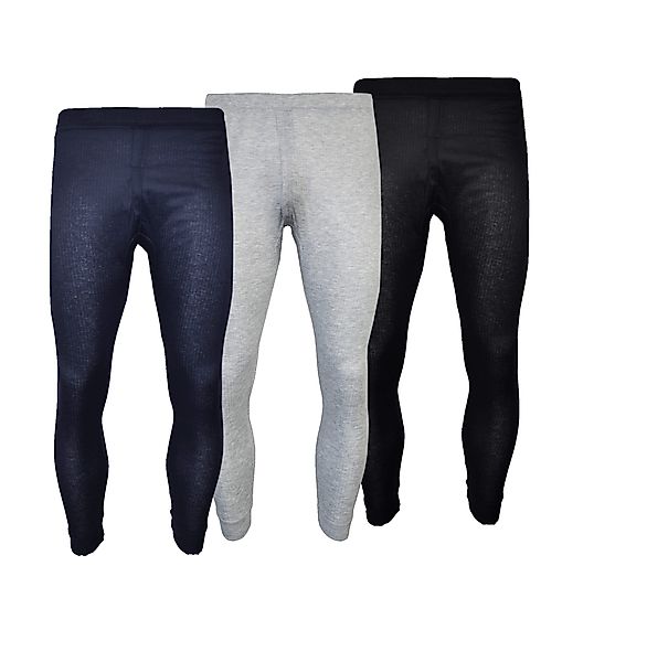 Markenwarenshop-Style Lange Unterhose 3er Set Herren günstig online kaufen