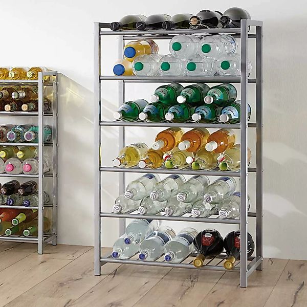 Küchenregal für Flaschen Stahl günstig online kaufen