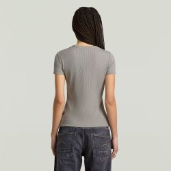 G-STAR T-Shirt Rib Cap Sleeve aus günstig online kaufen