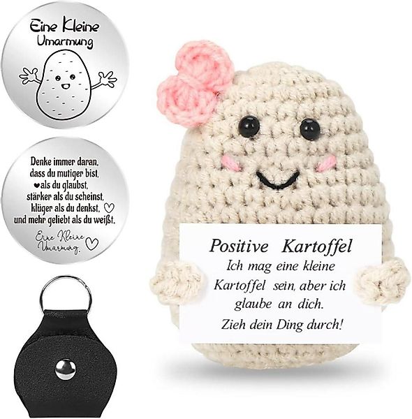 LuxusKollektion Dekohänger Strickwolle Kartoffel Puppe Positive günstig online kaufen