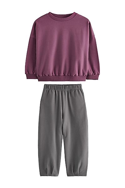 Next Sweatanzug Oversized Fit Sweatshirt und günstig online kaufen