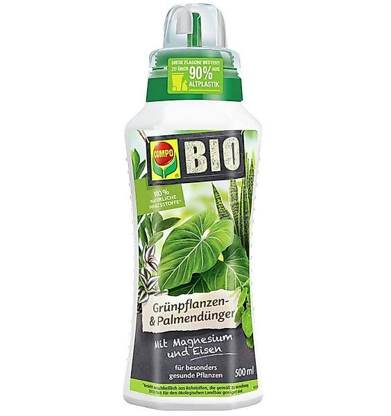 Compo BIO Grünpflanzen- und Palmendünger 500ml günstig online kaufen