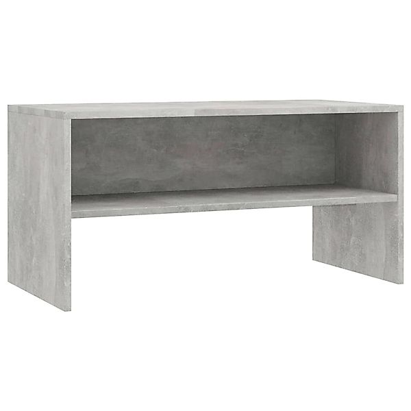 Tv-schrank Betongrau 80 X 40 X 40 Cm Spanplatte günstig online kaufen