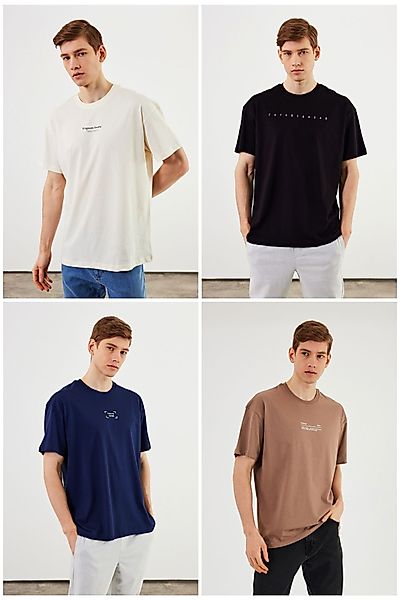 COMEOR Oversize-Shirt Herren T-Shirt: Trendige Urban günstig online kaufen