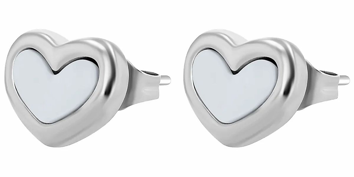 Adelia´s Paar Ohrhänger "Damen Ohrringe – Ohrstecker Herz aus Edelstahl mit günstig online kaufen
