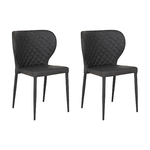 ebuy24 Pisa Esszimmerstuhl Dunkel Grau Schwarz günstig online kaufen