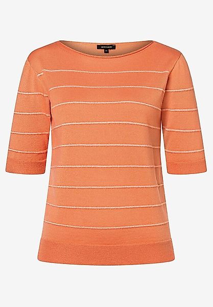 MORE&MORE Rundhalspullover Streifendessinpullover günstig online kaufen