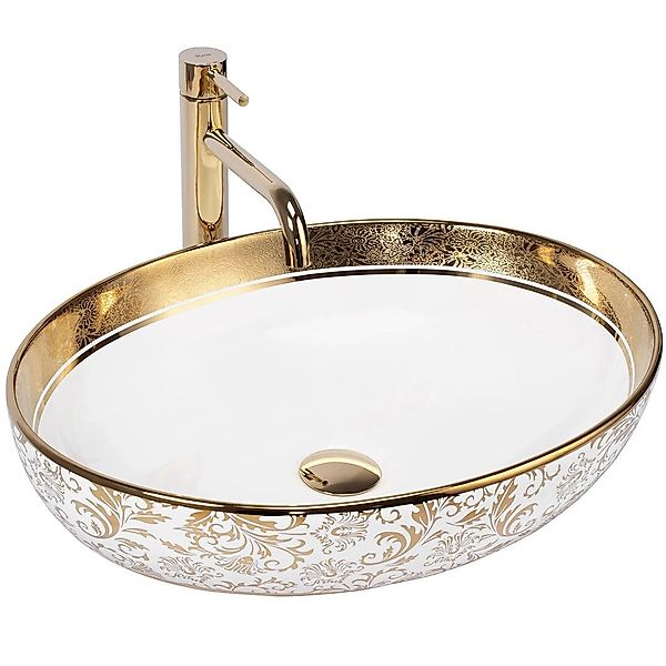 GTM Design Aufsatzwaschbecken MARGOT Glanz Modern günstig online kaufen