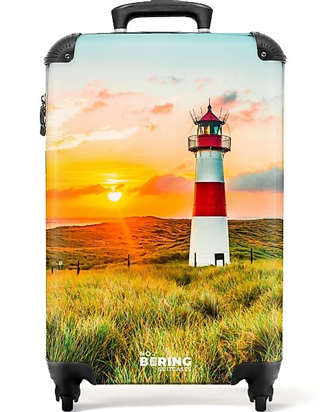 NoBoringSuitcases.com© Hartschalen-Trolley Leuchtturm bei Sonnenuntergang 5 günstig online kaufen