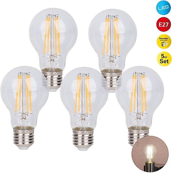 näve LED-Leuchtmittel Daffy, E27, 5 St., günstig online kaufen