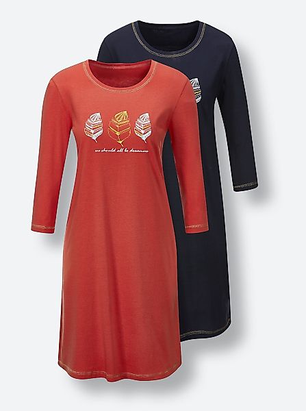 Witt Sleepshirt Sleepshirts (2-tlg) günstig online kaufen