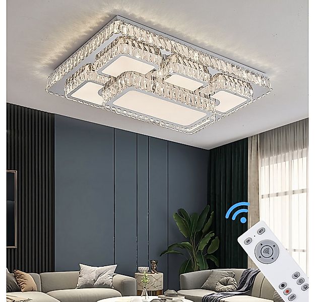 Eurohandisplay LED Deckenleuchte LED Deckenleuchte Kristall Lichtfarbe eins günstig online kaufen