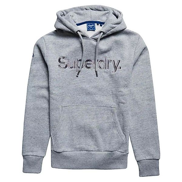 Superdry Core Logo Source Kapuzenpullover L Athletic Grey Marl günstig online kaufen
