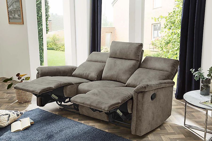 Jockenhöfer Gruppe 3-Sitzer "Amrum, B: 180 cm" mit Relax- & Liegefunktion, günstig online kaufen