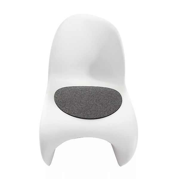 Hey-Sign - Panton Chair Sitzauflage antirutsch - graphit grau/Filz in 5mm S günstig online kaufen