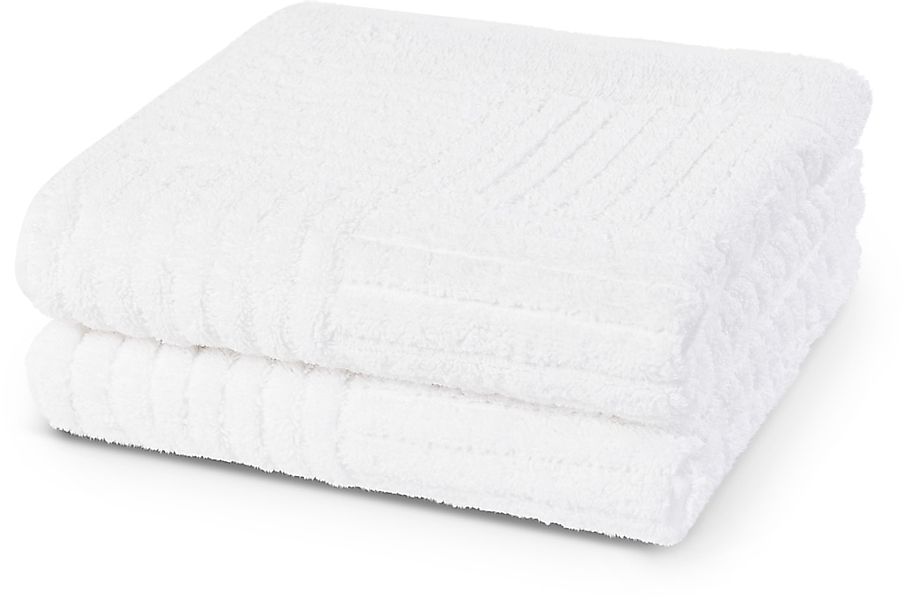 ROSS Handtücher "CARRE" 100% Baumwolle, Rippenstruktur, große Farbauswahl günstig online kaufen