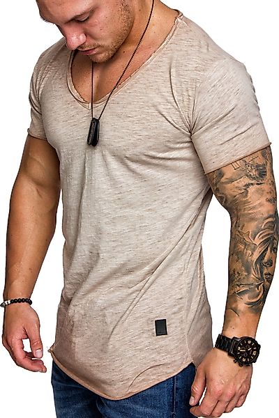 Amaci&Sons T-Shirt NYC Basic Oversize T-Shirt günstig online kaufen