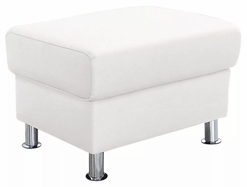 TRENDMANUFAKTUR Hocker "Rondo, Polsterhocker zur Serie, Breite 67 cm, Füße günstig online kaufen