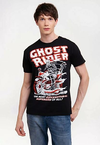 LOGOSHIRT T-Shirt Marvel Comics - Ghost Rider mit lizenziertem Print günstig online kaufen